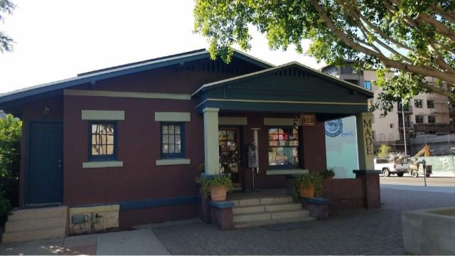 Exterior of MADE Art Boutique in 2017